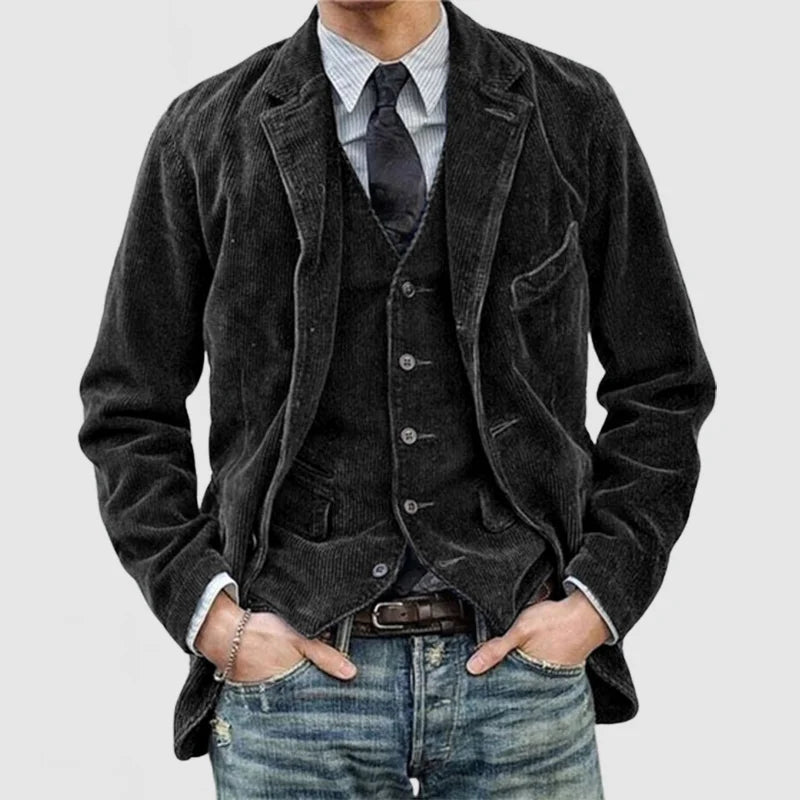 Marc – Corduroy Colbert met Vest