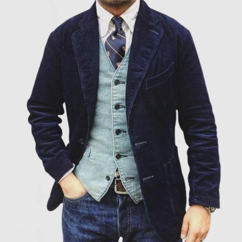 Marc – Corduroy Colbert met Vest