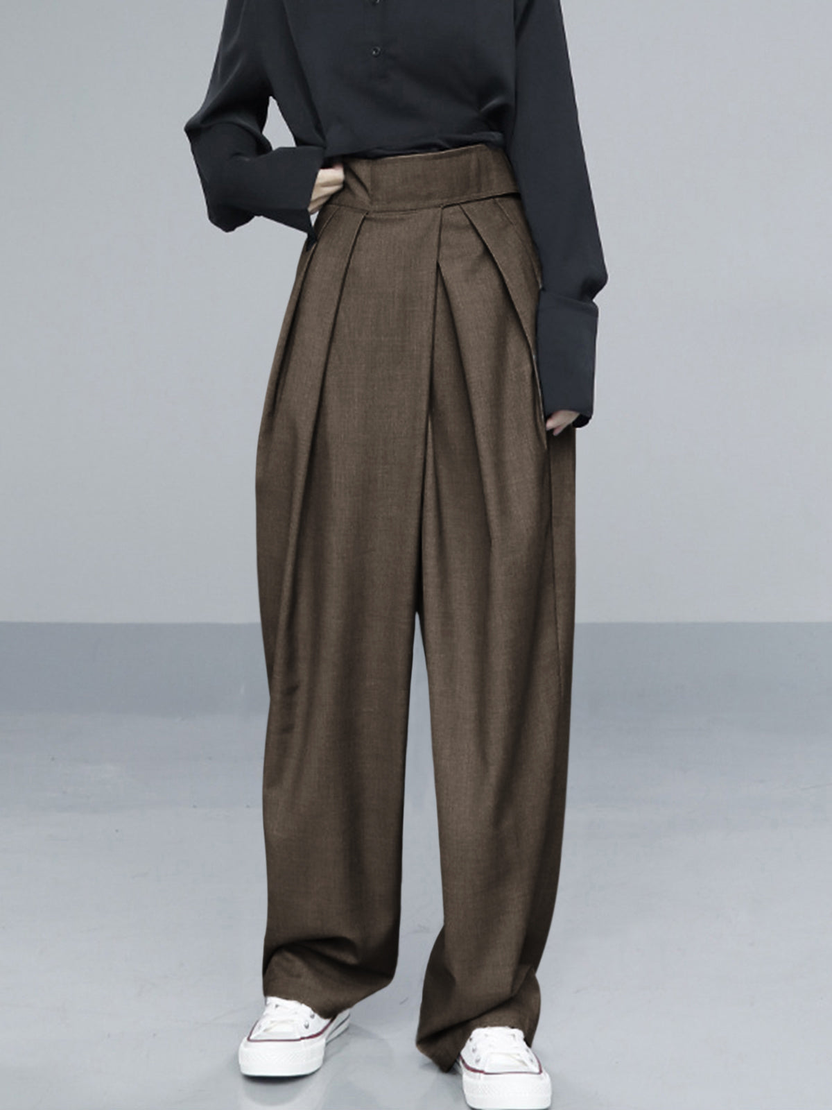 Joy – Wijde Broek met Klittenbandsluiting