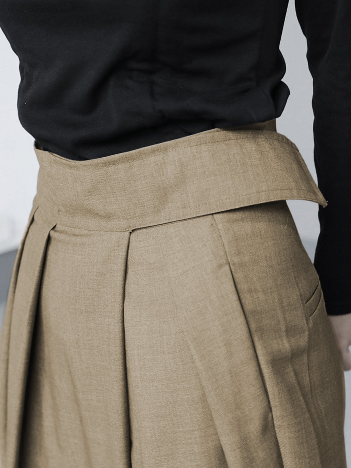 Joy – Wijde Broek met Klittenbandsluiting