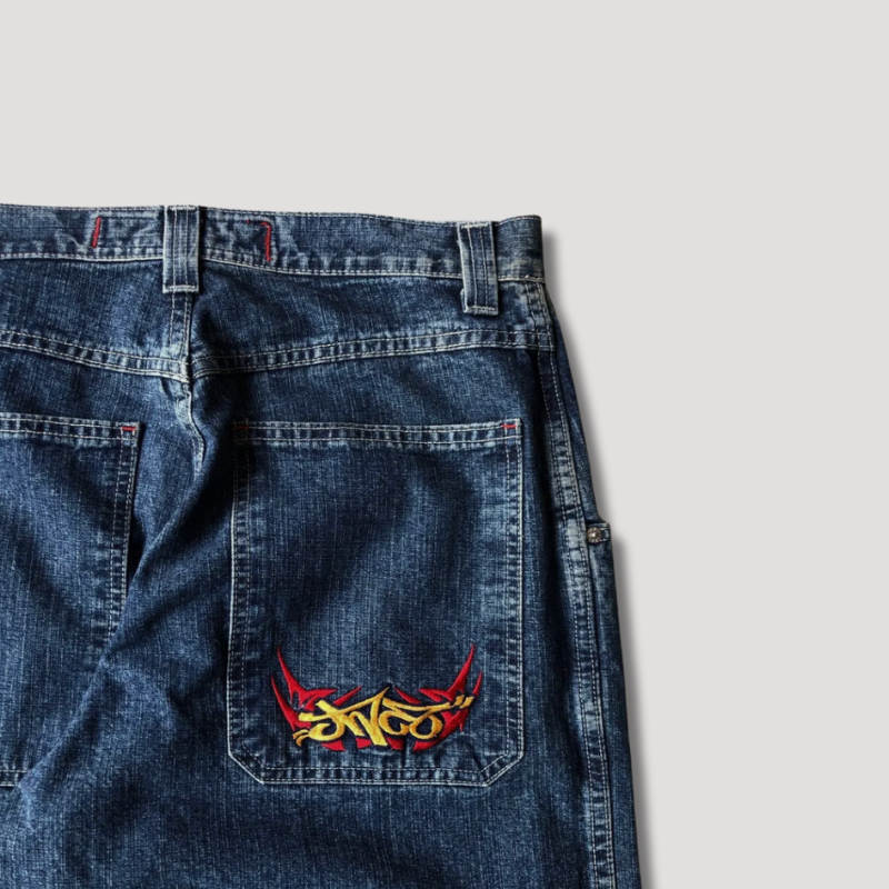 Donald – Vintage Baggy Jeans Hip Hop Blauw