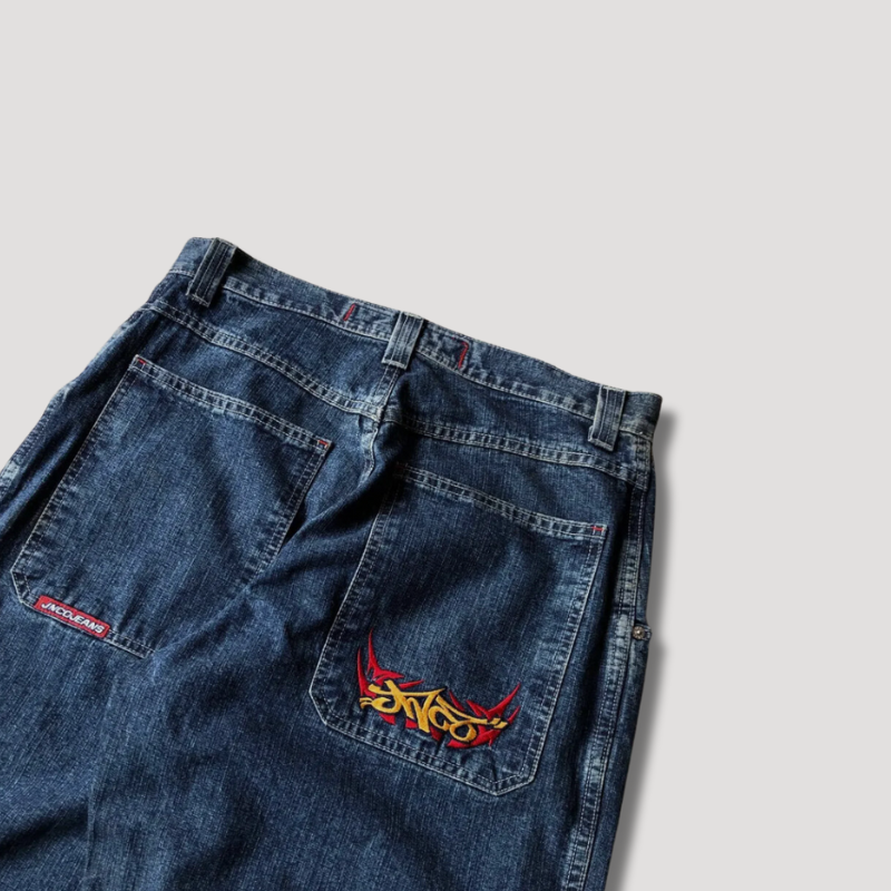 Donald – Vintage Baggy Jeans Hip Hop Blauw