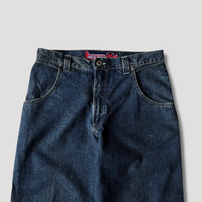 Donald – Vintage Baggy Jeans Hip Hop Blauw