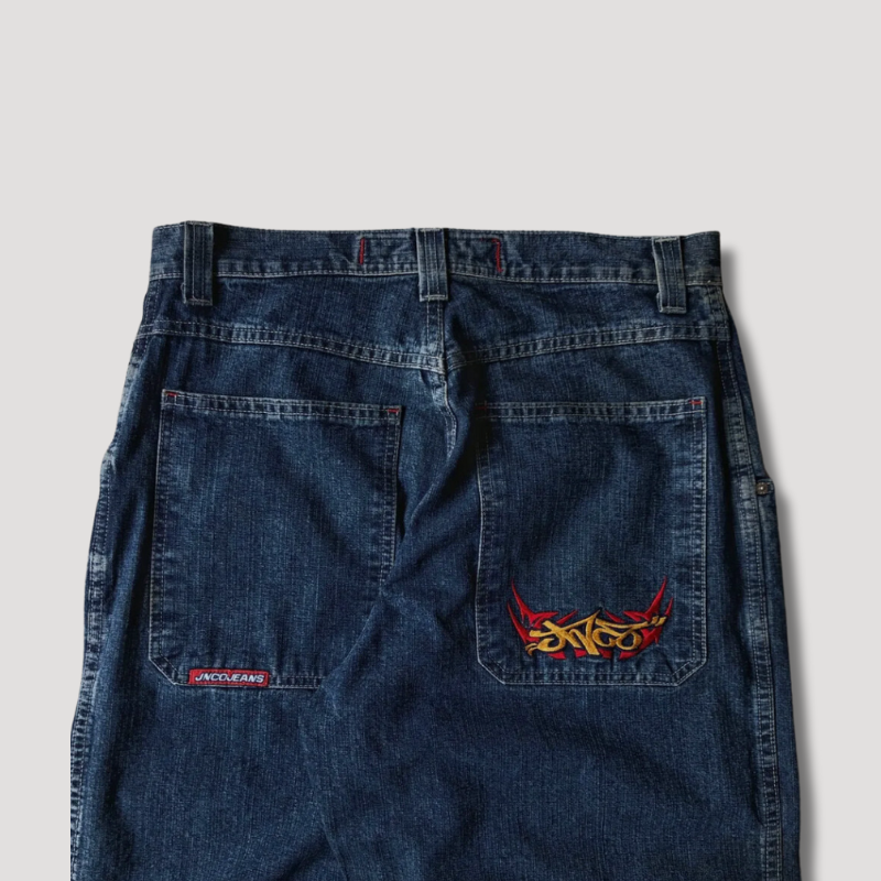 Donald – Vintage Baggy Jeans Hip Hop Blauw