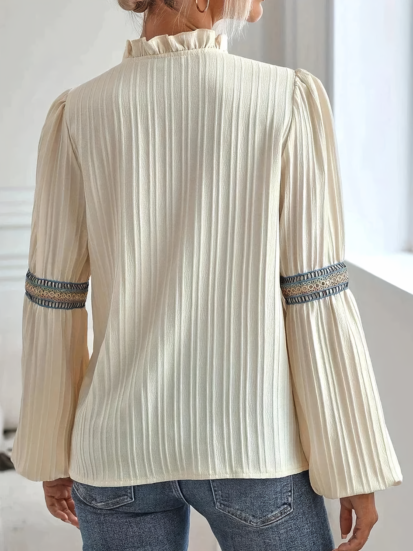 Elegante Kanten Blouse