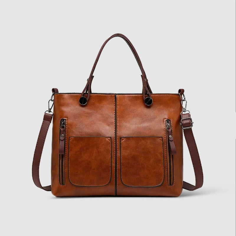 Elegante leren tas