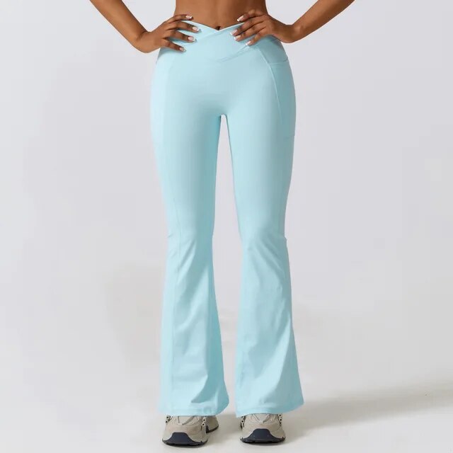 Yoga Flare Broek met Hoge Taille
