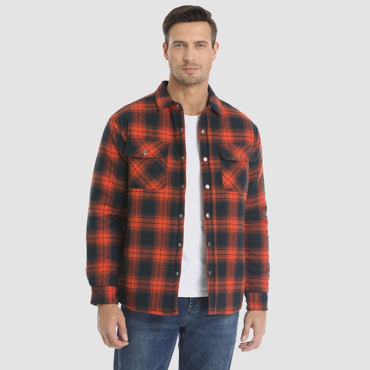 Jack™ - Gestreepte Flanellen Jas
