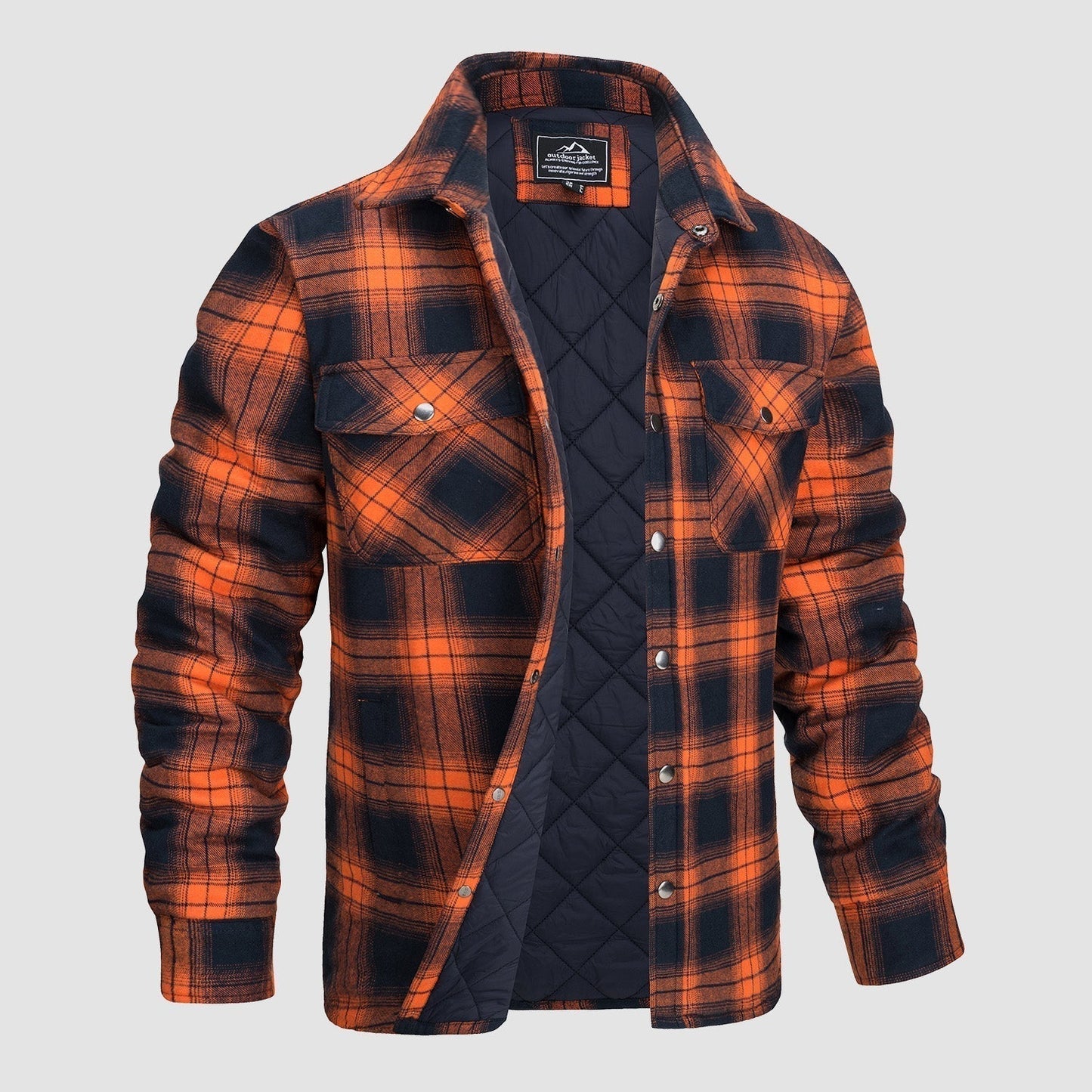 Jack™ - Gestreepte Flanellen Jas