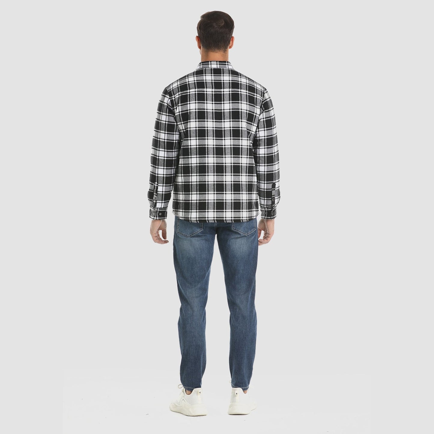 Jack™ - Gestreepte Flanellen Jas