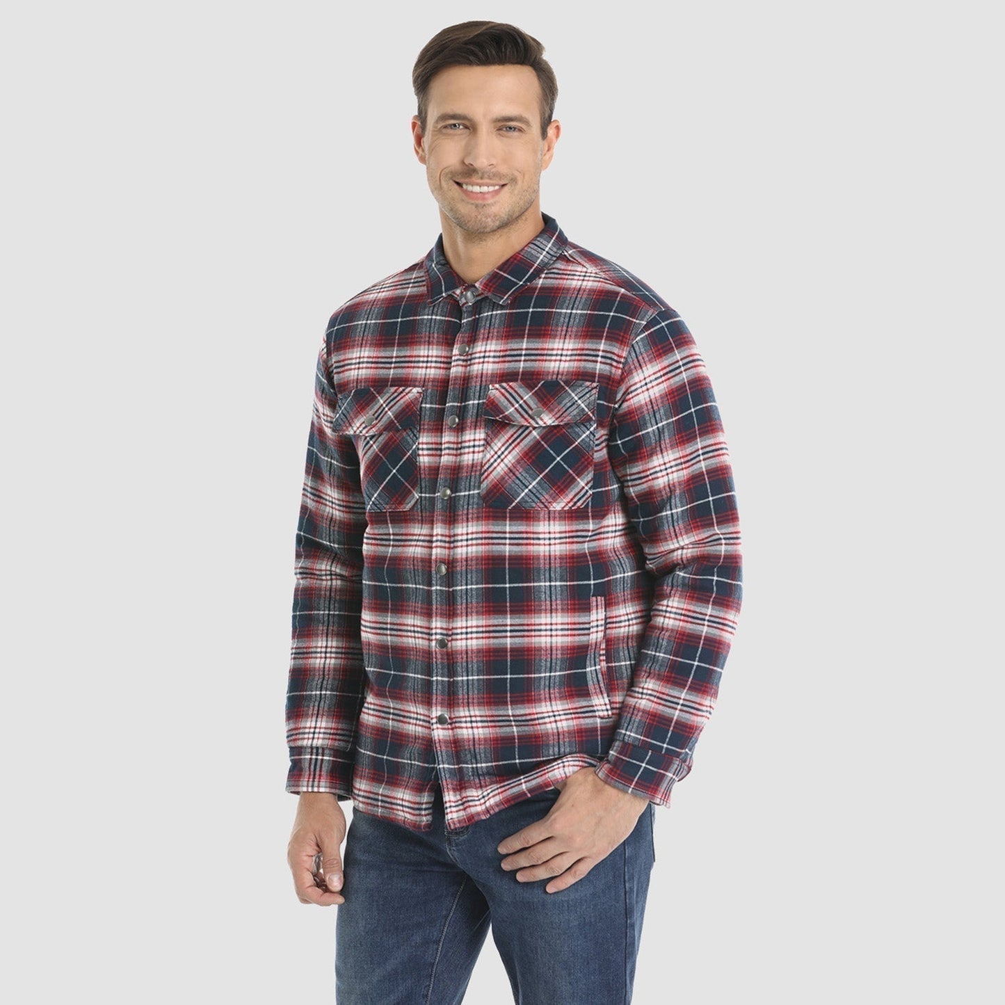 Jack™ - Gestreepte Flanellen Jas