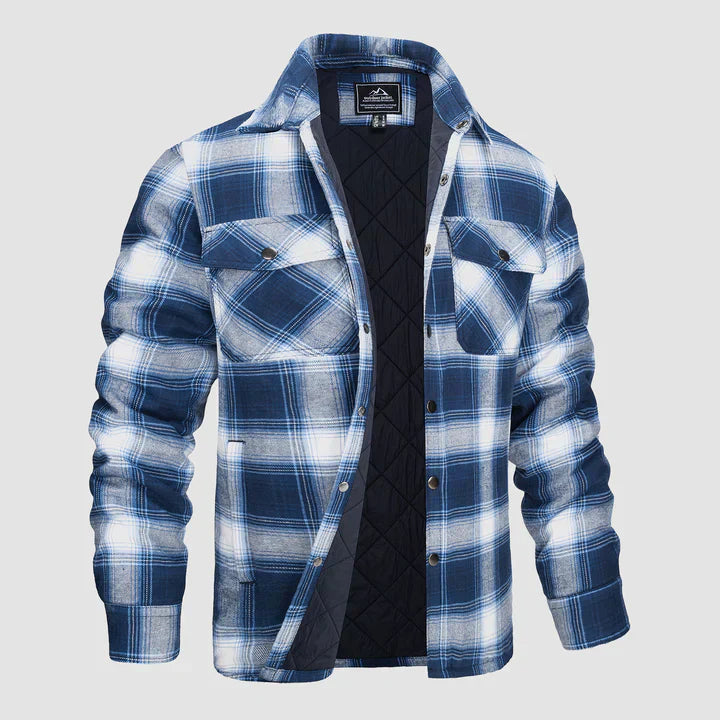 Jack™ - Gestreepte Flanellen Jas