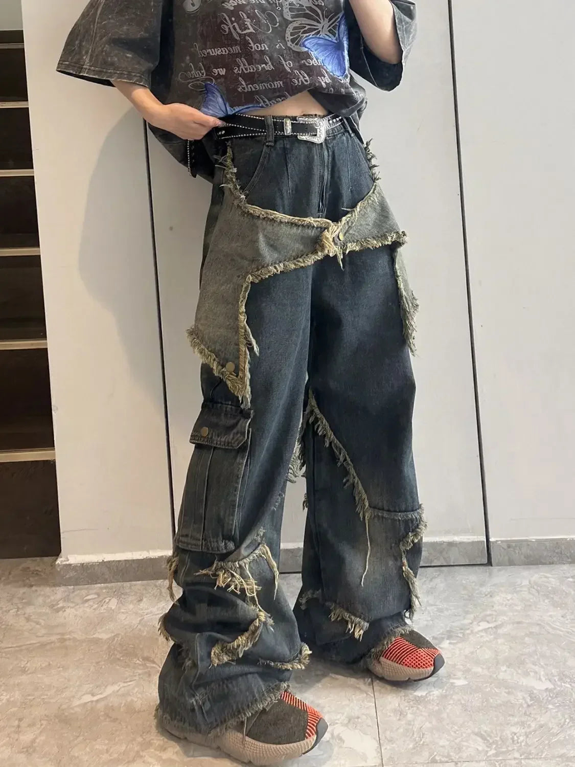 Melissa – Wijdvallende Jeans in Vintage Denim Stijl