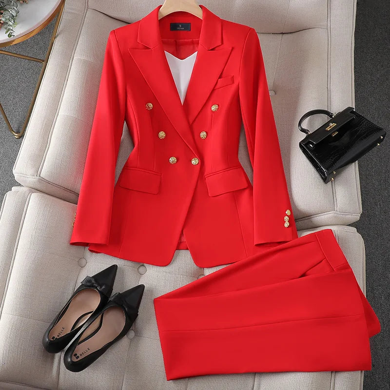 Sue – Blazer en Broekenset