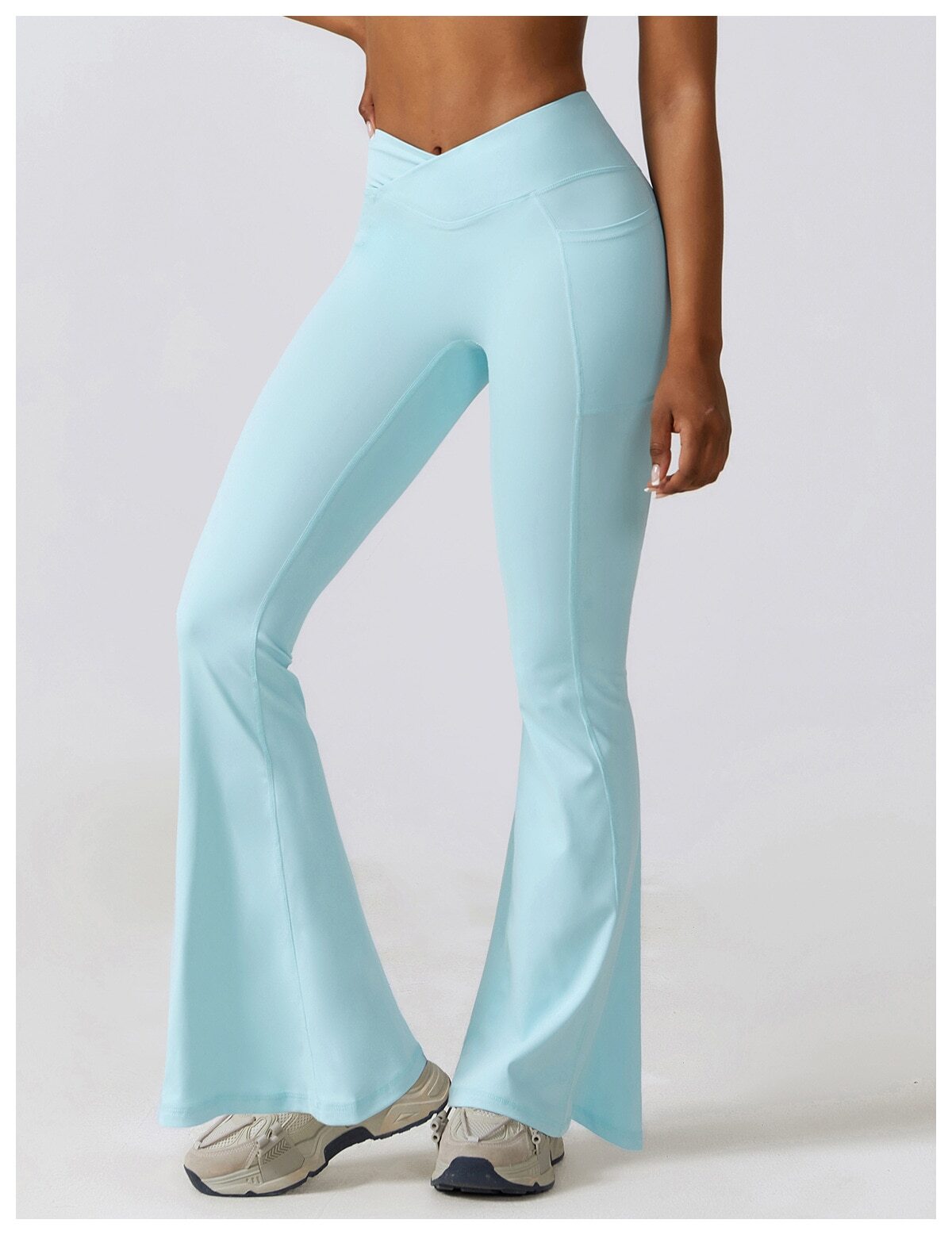 Yoga Flare Broek met Hoge Taille