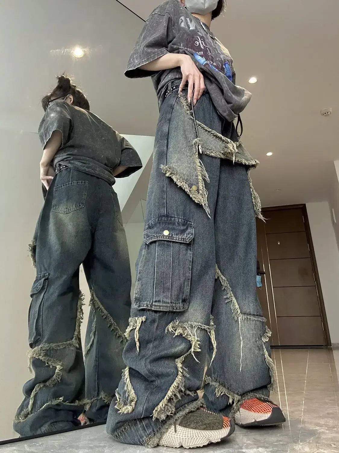 Melissa – Wijdvallende Jeans in Vintage Denim Stijl