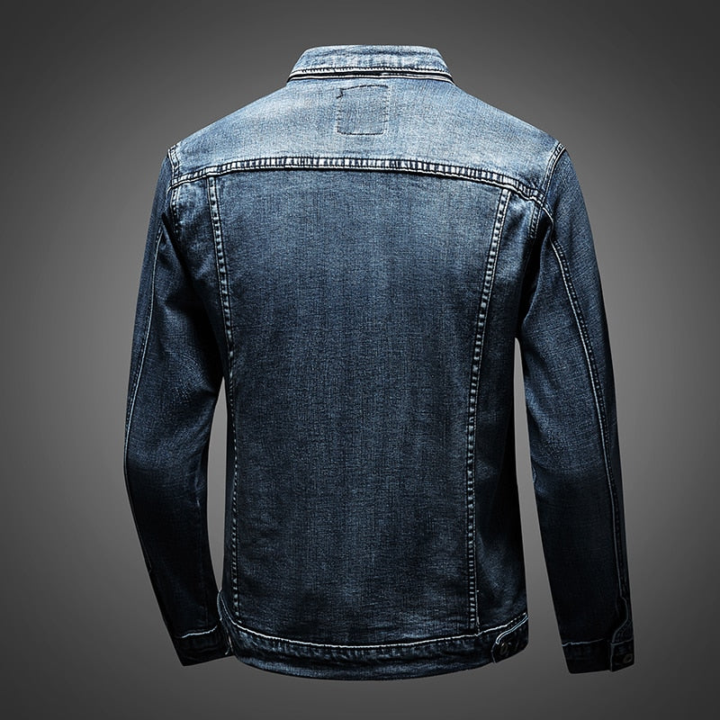 Gavin – Jeansjack met Klassieke Blauwe Nuance