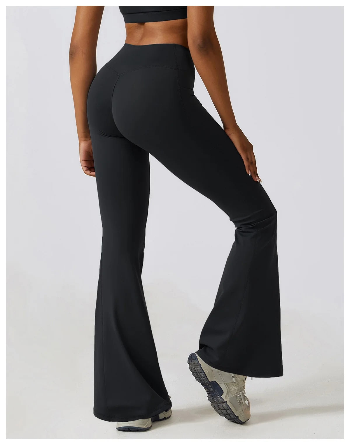 Yoga Flare Broek met Hoge Taille