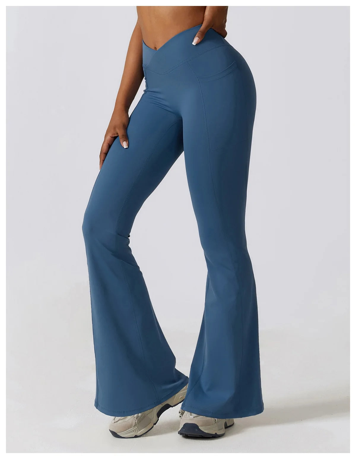 Yoga Flare Broek met Hoge Taille