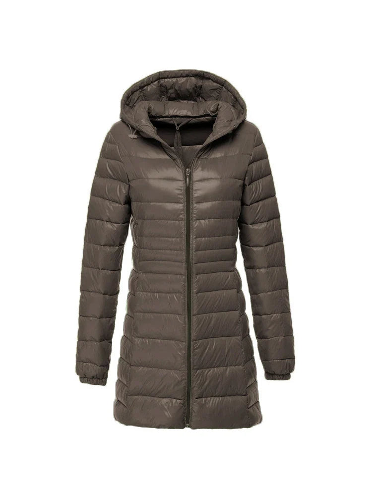 Georgina – Ultraverlichte Lange Jas Vrouwen