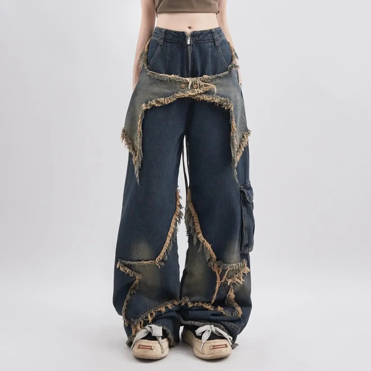 Melissa – Wijdvallende Jeans in Vintage Denim Stijl