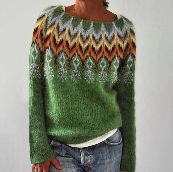 Tracy – Gebreide V-hals Trui