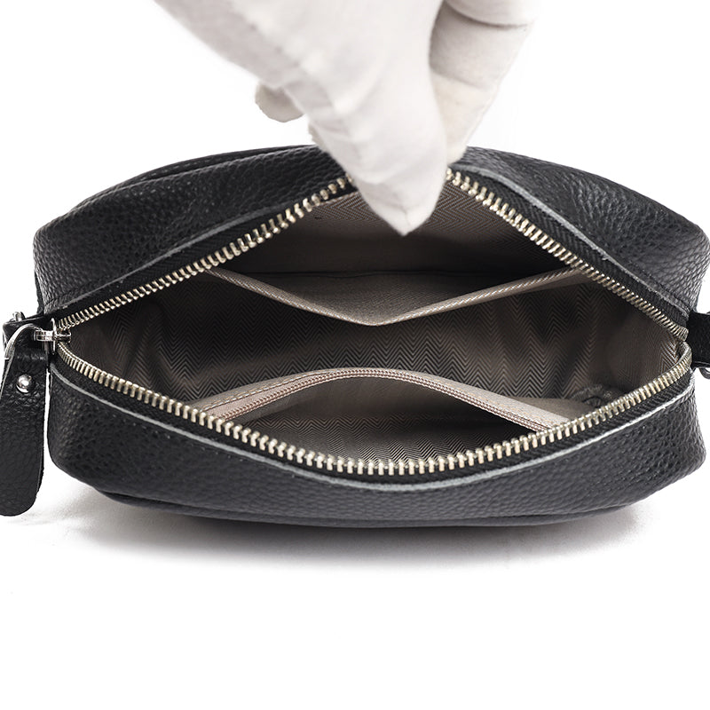 Mona™ - Leren Schoudertas