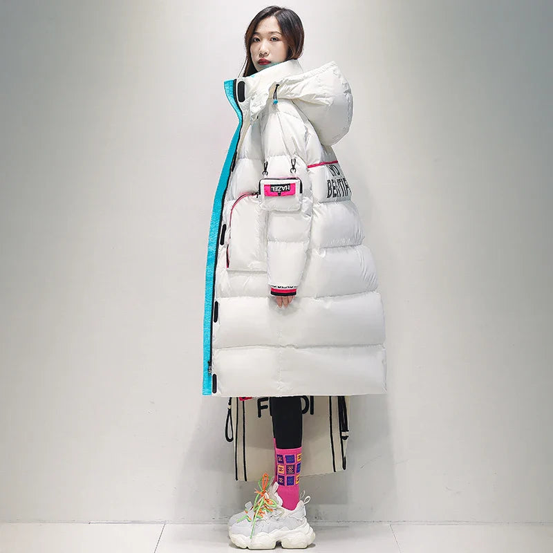 Marion – Lange Donsjas Vrouwen Winter