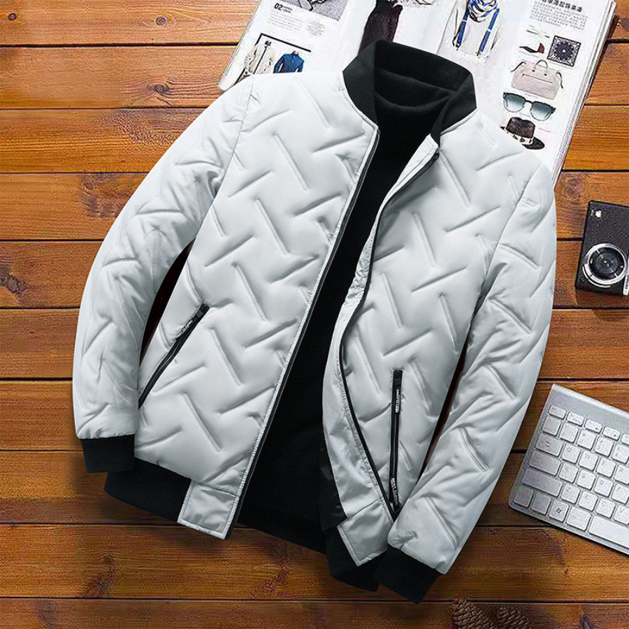 Levi - Warme Fleece Gewatteerde Winterjas