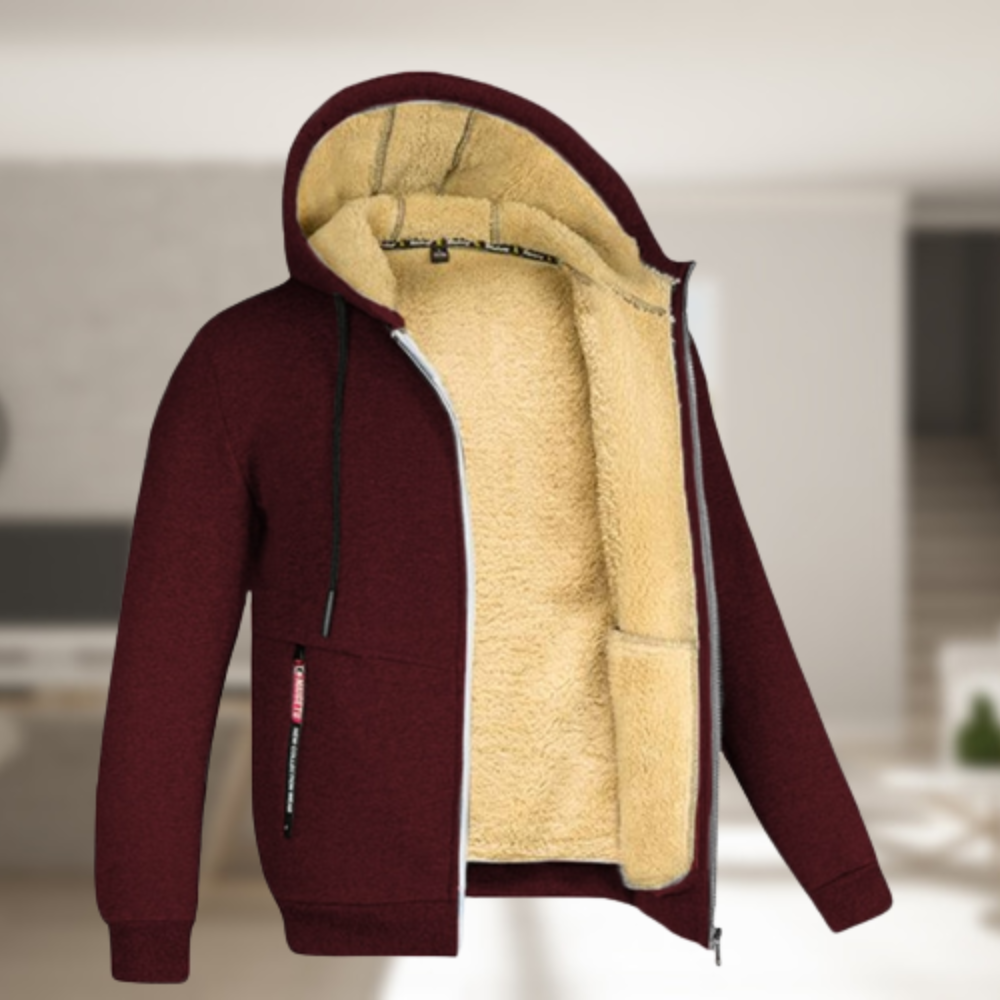 Miles – Heren Kapuzenjacke met Stijlvol Ontwerp