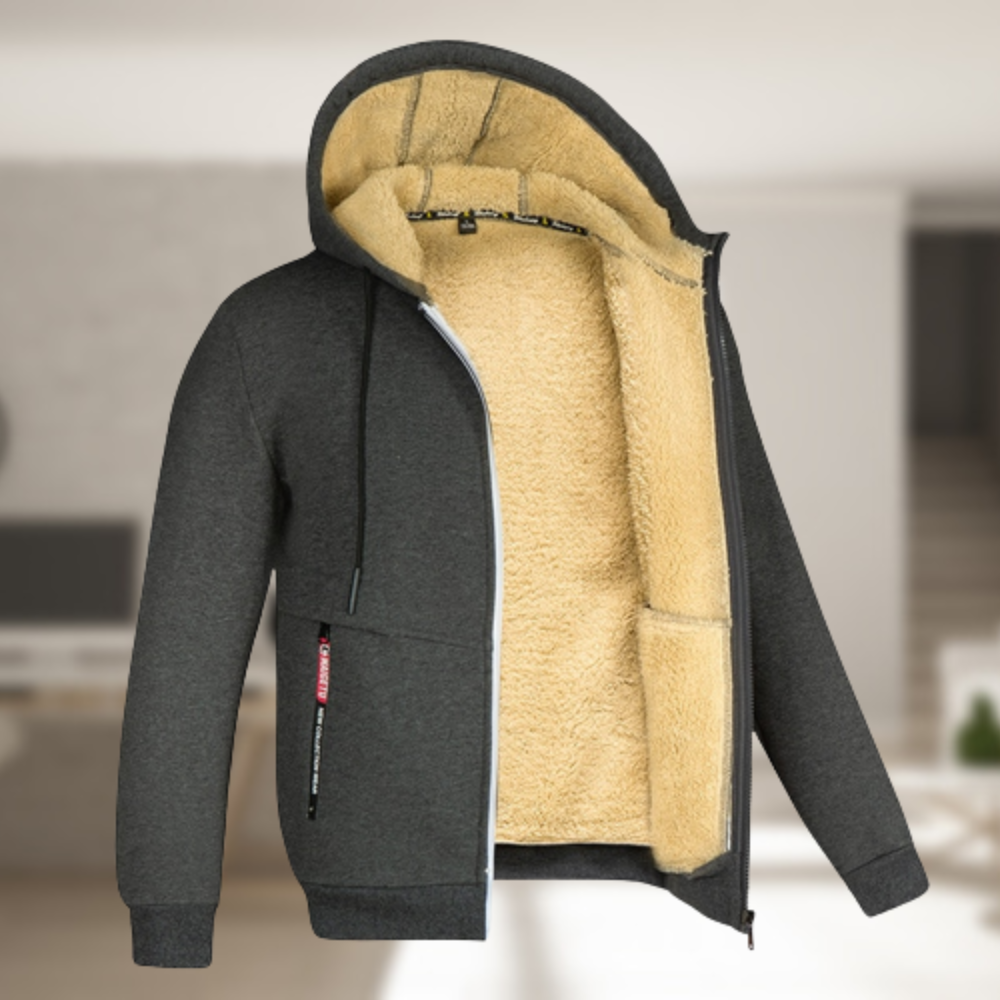 Miles – Heren Kapuzenjacke met Stijlvol Ontwerp