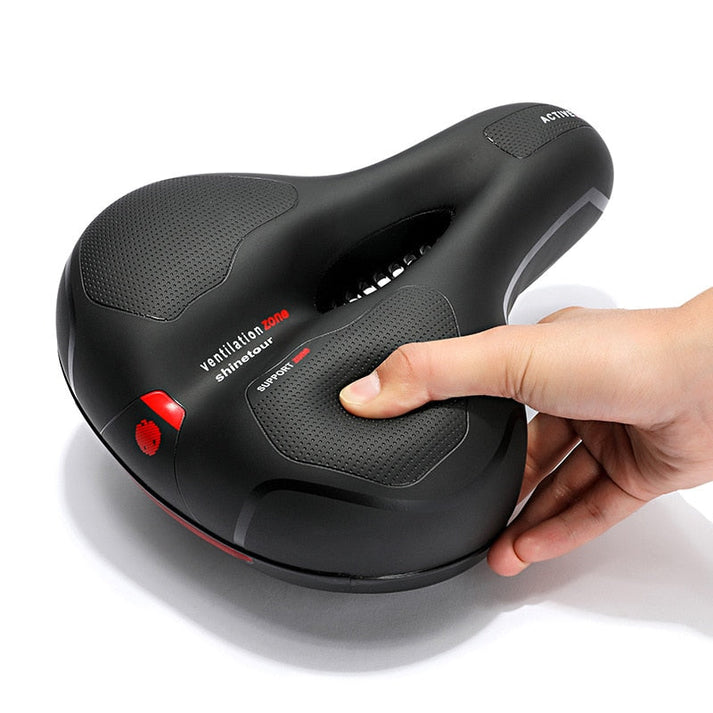 Jerry – Comfortabele Fietszadel voor Lange Afstanden