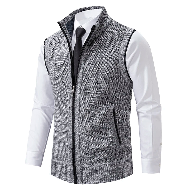 Jeppe™ - Mouwloos Gebreid Vest