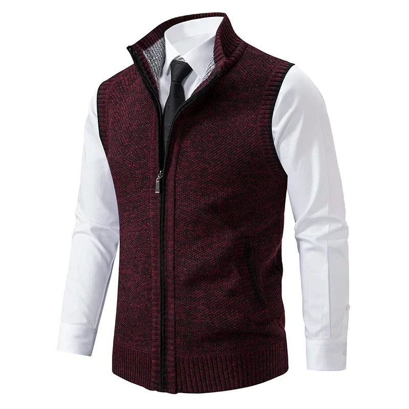 Jeppe™ - Mouwloos Gebreid Vest