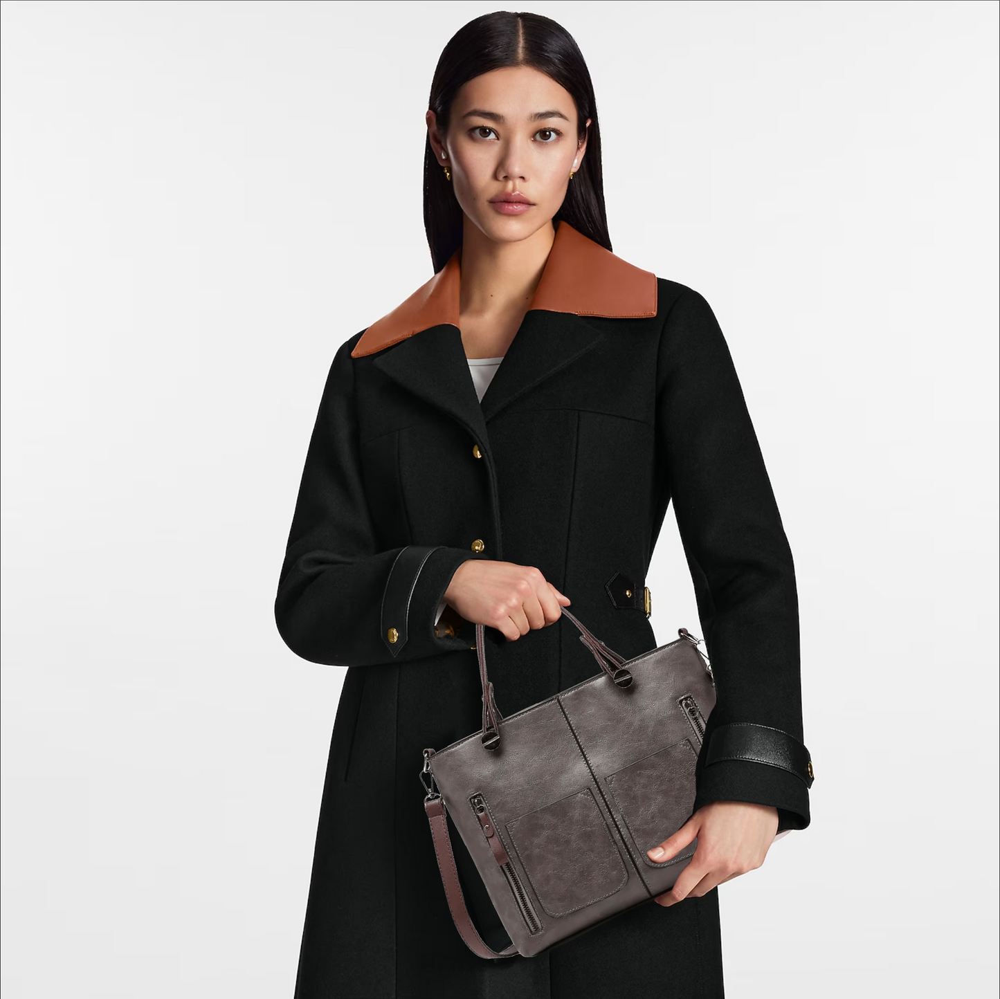 Elegante leren tas