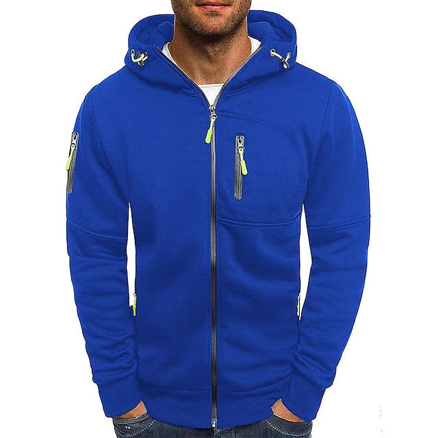 Warren – Hoodie met Rits