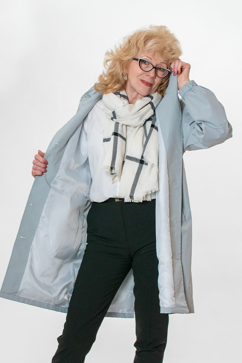 Waterafstotend Oversized Windjack Regenjas met Capuchon