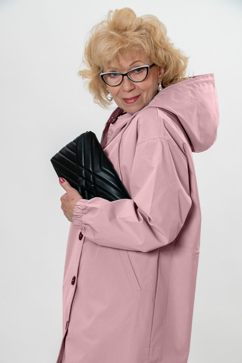 Waterafstotend Oversized Windjack Regenjas met Capuchon