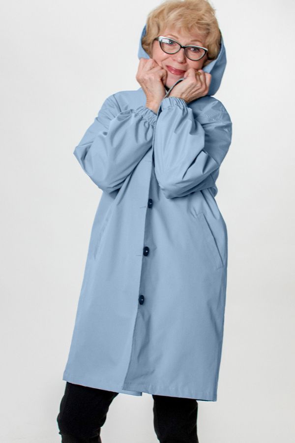 Waterafstotend Oversized Windjack Regenjas met Capuchon
