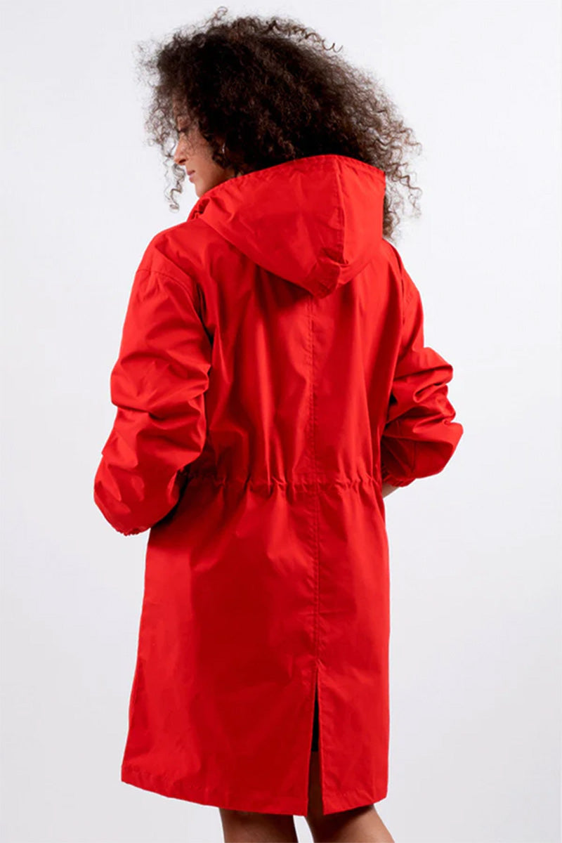 Waterafstotend Oversized Windjack Regenjas met Capuchon