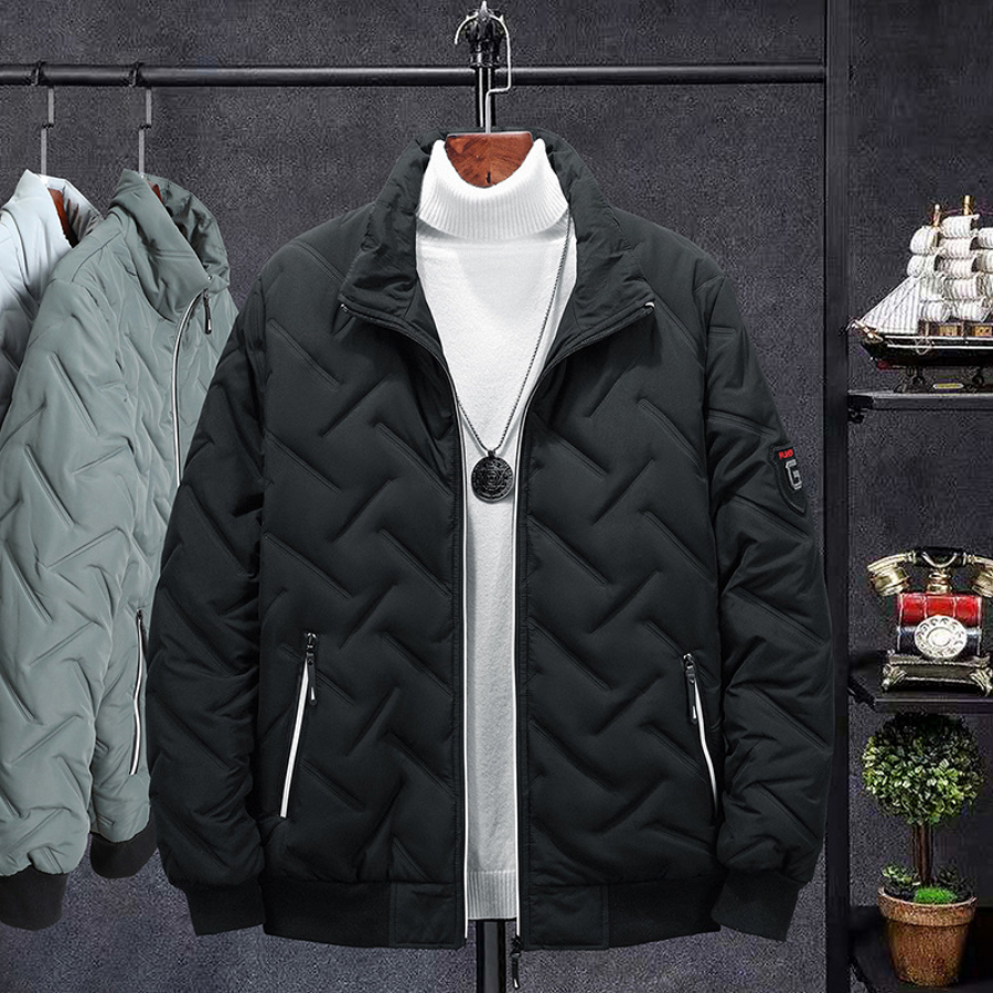 Levi - Warme Fleece Gewatteerde Winterjas