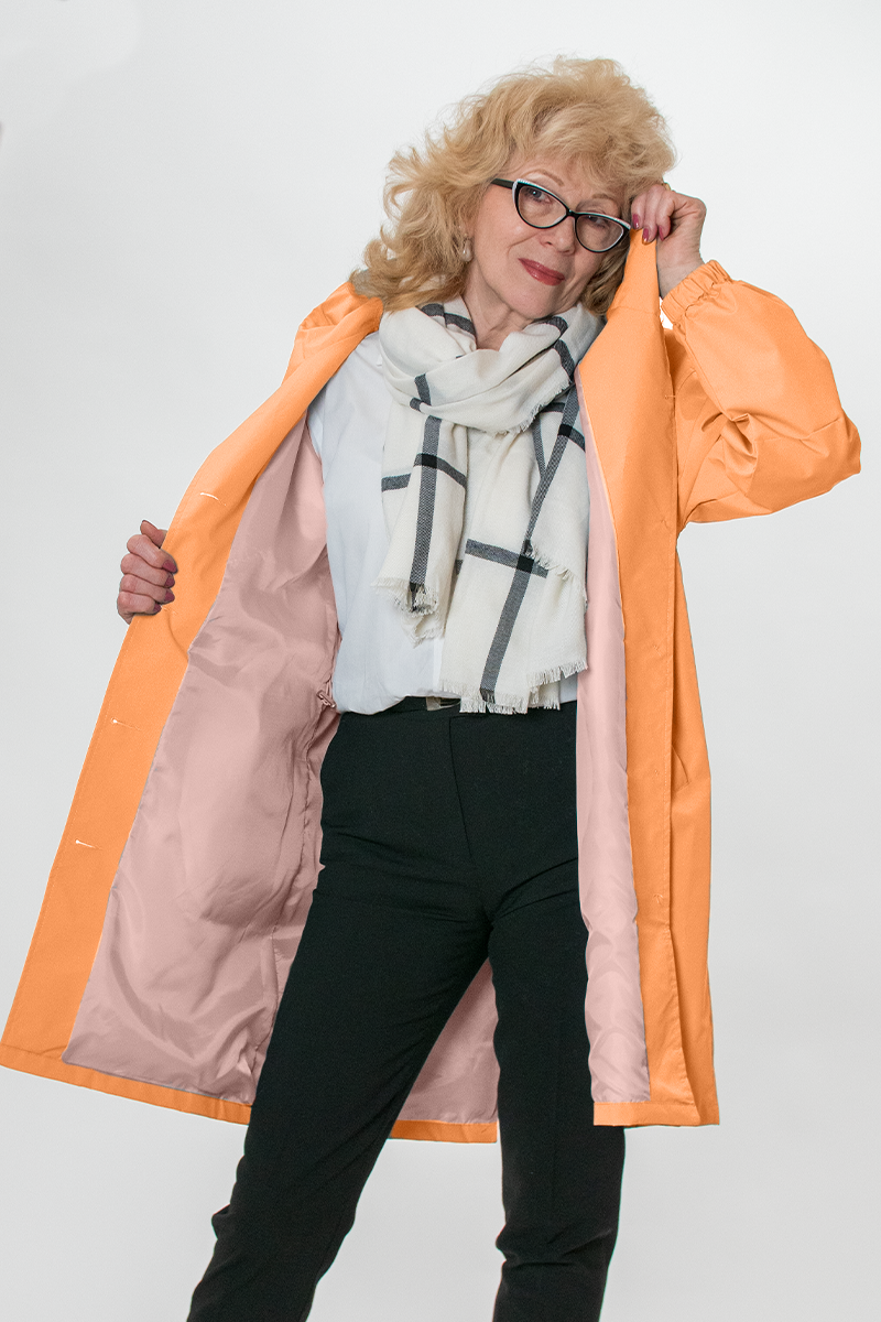 Waterafstotend Oversized Windjack Regenjas met Capuchon
