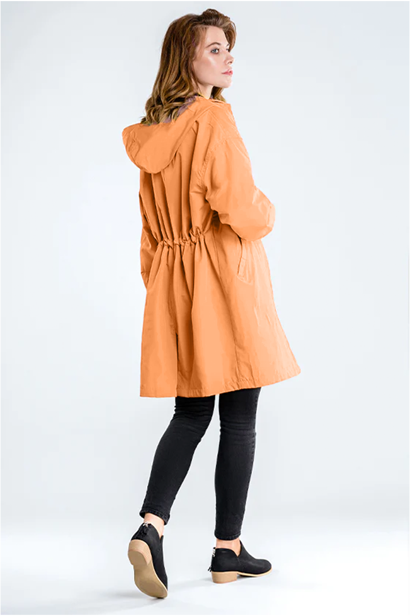 Waterafstotend Oversized Windjack Regenjas met Capuchon