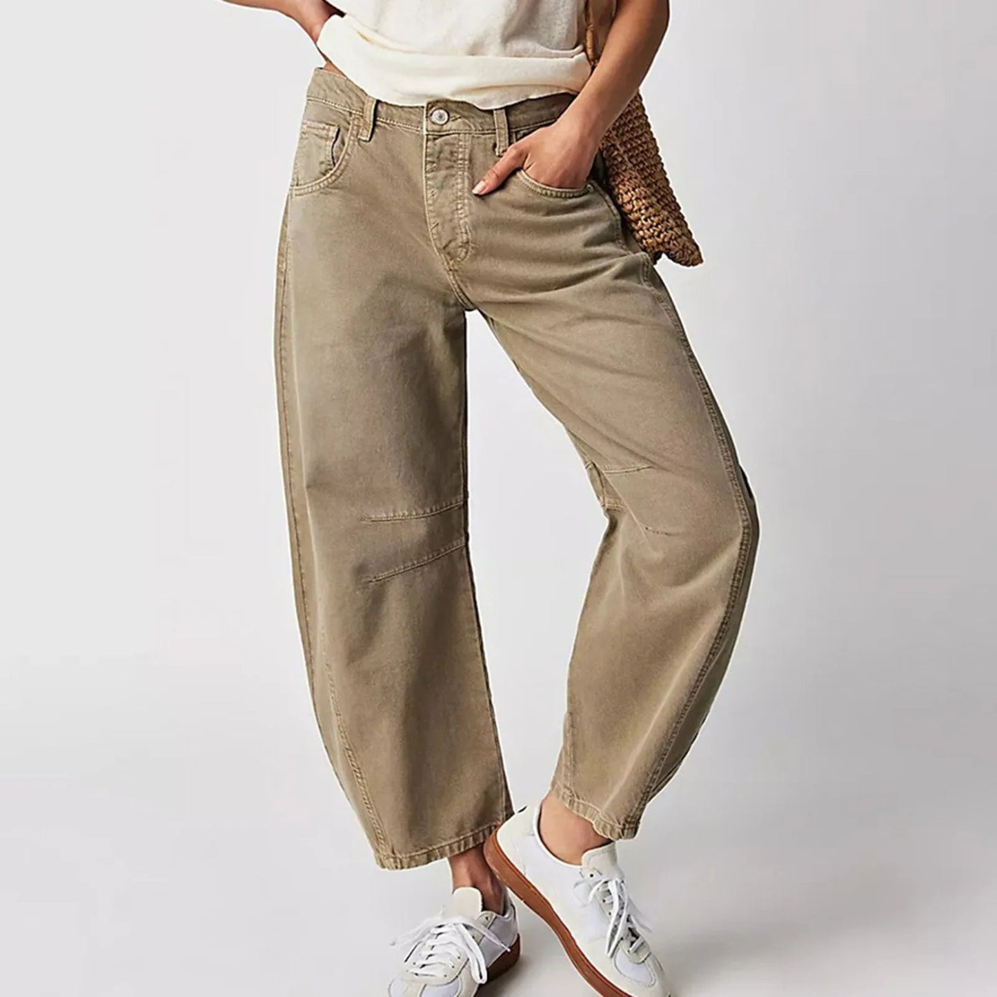 Nora™ - Broek met Uitlopende Pijpen