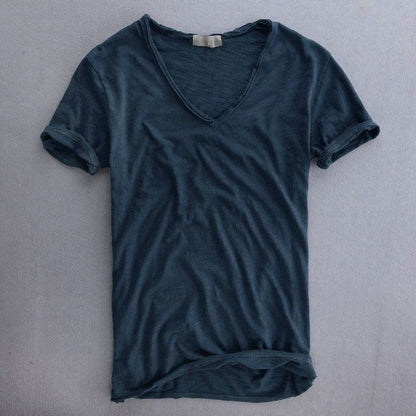 Andreas™ - Casual T-Shirt met V-hals