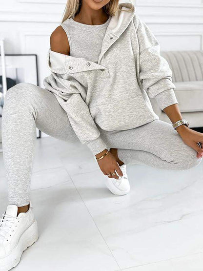 Casual en Comfortabel Sweatshirt Kostuum