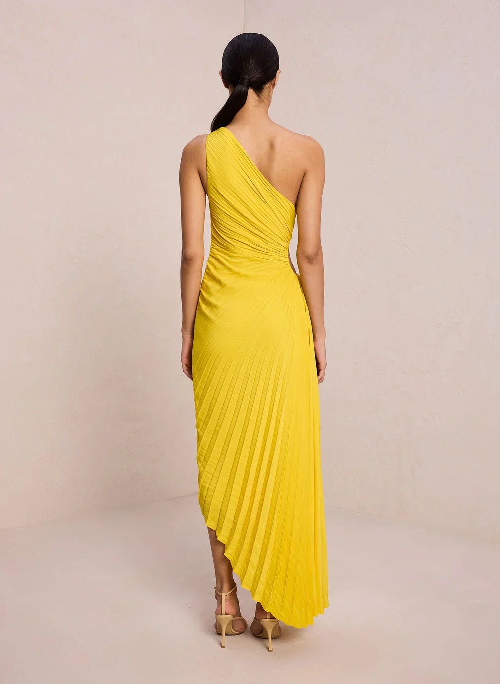 Samantha – One-Shoulder Maxi Jurk