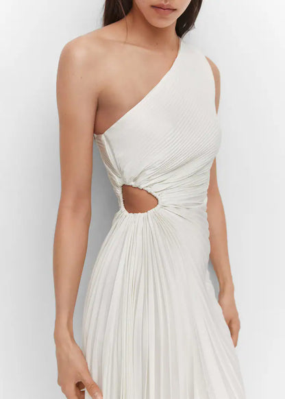 Samantha – One-Shoulder Maxi Jurk