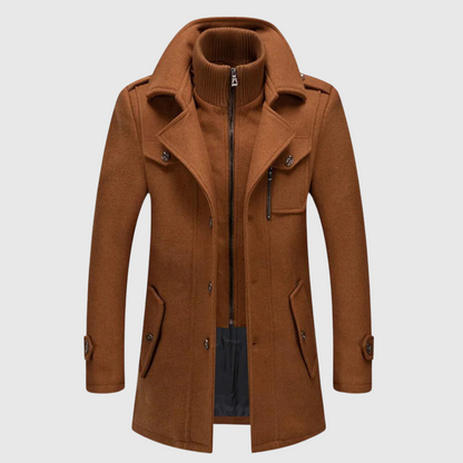 Klassieke heren trenchcoat