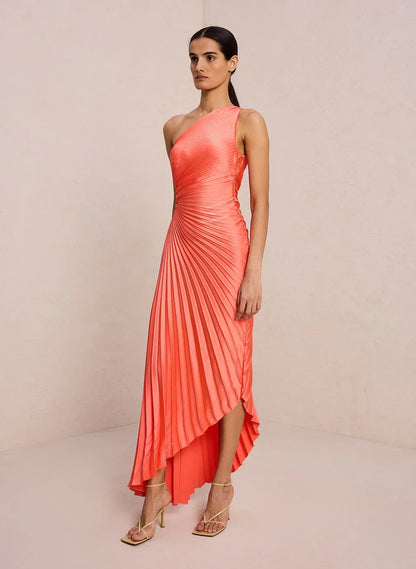 Samantha – One-Shoulder Maxi Jurk